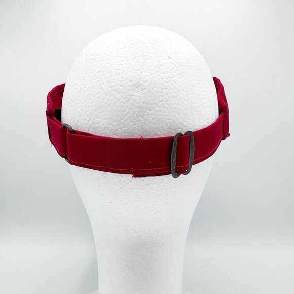 Vintage Nebraska Cornhuskers 1994 National Football Champions Red Strap Visor - Picture 5 of 8